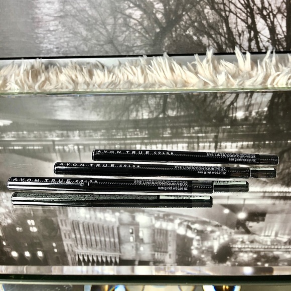 Avon Other - 🎄 Avon Glimmersticks Eye Liner in Black Ice 3 Set